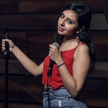 Agrima Joshua, a stand-up comedienne, has received rape threats on social media for reportedly joking about a statue of Maratha warrior king Chhatrapati Shivaji Maharaj .(Photo: Twitter)