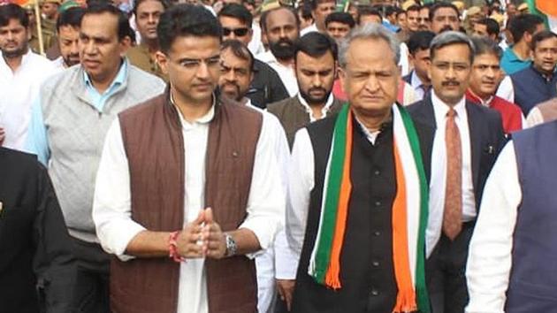 File photo: Rajasthan chief minister Ashok Gehlot and former deputy CM Sachin Pilot. (HT Photo) File photo: Rajasthan chief minister Ashok Gehlot and former deputy CM Sachin Pilot. (HT Photo)