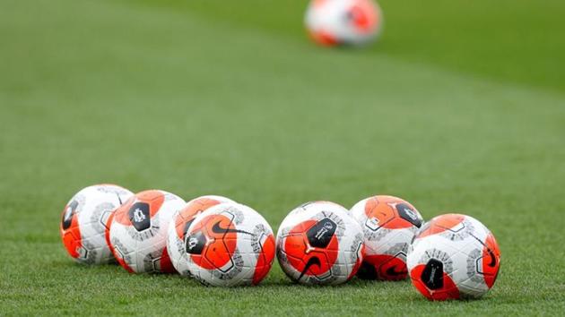 General view of match balls on the pitch before the match.(Action Images via Reuters) General view of match balls on the pitch before the match.(Action Images via Reuters)