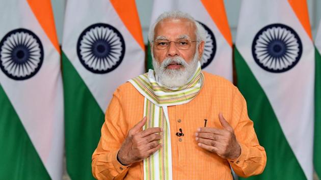 Prime Minister Narendra Modi. (PIB PHOTO) Prime Minister Narendra Modi. (PIB PHOTO)