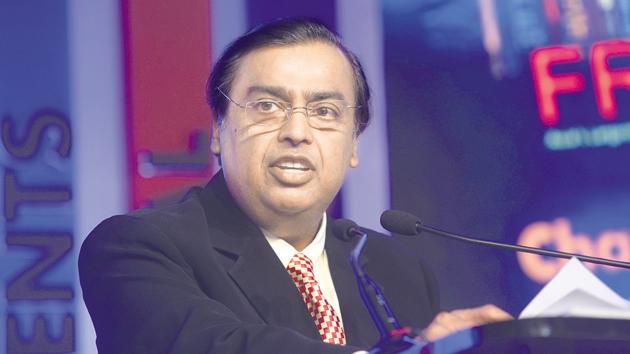Reliance Industries Limited’s (RIL’s) chairperson and managing director Mukesh Ambani. (HT Archive/File Picture) Reliance Industries Limited’s (RIL’s) chairperson and managing director Mukesh Ambani. (HT Archive/File Picture)