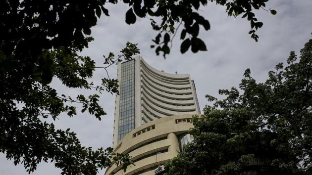 The Bombay Stock Exchange (BSE) building stands in Mumbai. (Bloomberg) The Bombay Stock Exchange (BSE) building stands in Mumbai. (Bloomberg)