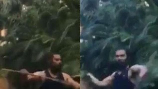 Randeep Hooda practises hard for Gatka, a martial art form. Randeep Hooda practises hard for Gatka, a martial art form.