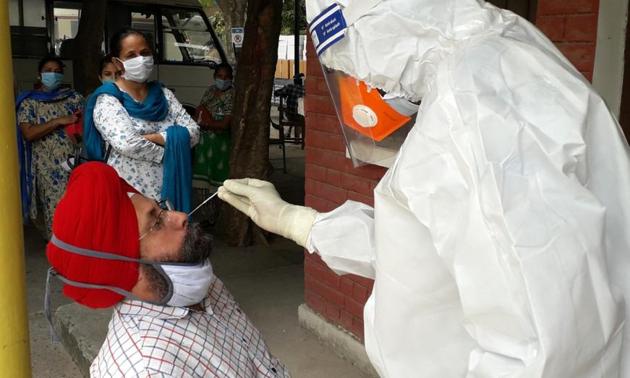The scheme, launched by the state government on Rajiv Gandhi’s birth anniversary on August 20, 2019, with 45 lakh families covered for 2019-20, has proved to be beneficial to people of Punjab during the Covid crisis. (Bharat Njushan/ HT file photo) The scheme, launched by the state government on Rajiv Gandhi’s birth anniversary on August 20, 2019, with 45 lakh families covered for 2019-20, has proved to be beneficial to people of Punjab during the Covid crisis. (Bharat Njushan/ HT file photo)