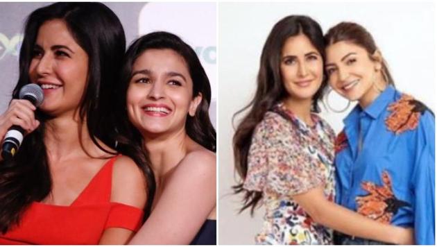 Alia Bhatt and Anushka Sharma have showered love on Katrina Kaif on her birthday.
