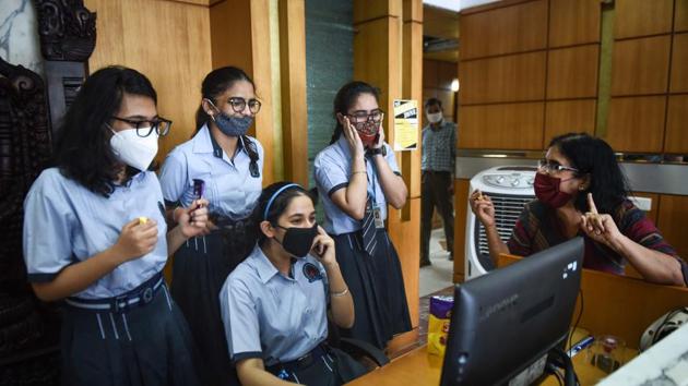 MSBSHSE Board 12th results today, where to check scores(Sanchit Khanna/HT PHOTO) MSBSHSE Board 12th results today, where to check scores(Sanchit Khanna/HT PHOTO)