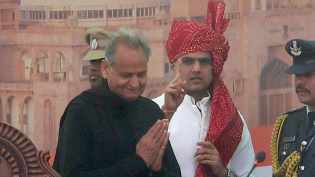 Sachin Pilot versus Ashok Gehlot playing out in Rajasthan reached the high court on Thursday(HT Photo/Prabhakar Sharma) Sachin Pilot versus Ashok Gehlot playing out in Rajasthan reached the high court on Thursday(HT Photo/Prabhakar Sharma)