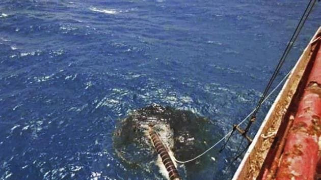 The Houthis suggested this week that the UN could assess the ship’s condition. Lowcock said they’ve given similar assurances before, only to backtrack. (AP file photo. Representative image) The Houthis suggested this week that the UN could assess the ship’s condition. Lowcock said they’ve given similar assurances before, only to backtrack. (AP file photo. Representative image)