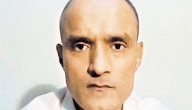 File photo of former Indian naval officer Kulbhushan Jadhav who is on death row in Pakistan on charges of 'espionage'.(PTI File) File photo of former Indian naval officer Kulbhushan Jadhav who is on death row in Pakistan on charges of 'espionage'.(PTI File)