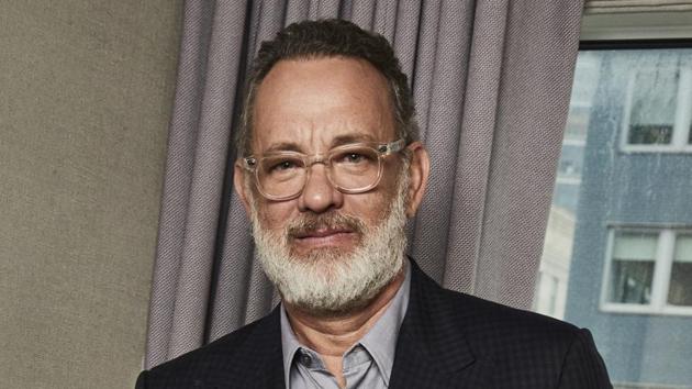 Tom Hanks posing for a portrait in New York.(Matt Licari/Invision/AP)