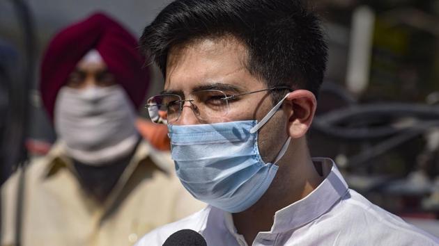 File photo: AAP MLA Raghav Chadha. (PTI) File photo: AAP MLA Raghav Chadha. (PTI)
