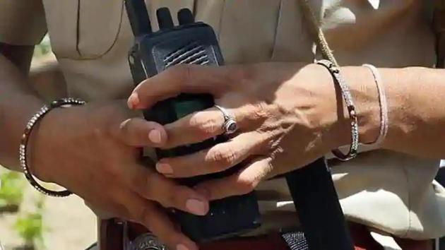 The man, who was absconding since Sunday, was arrested from Srinagar with the help of Jammu and Kashmir Police. (HT Representative Photo/Himanshu Vyas) The man, who was absconding since Sunday, was arrested from Srinagar with the help of Jammu and Kashmir Police. (HT Representative Photo/Himanshu Vyas)