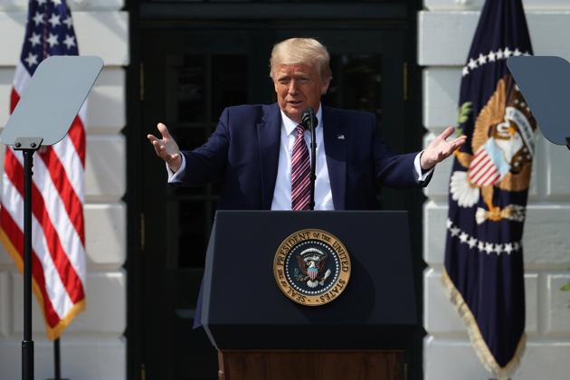 US President Donald Trump came out in support of India.(REUTERS) US President Donald Trump came out in support of India.(REUTERS)
