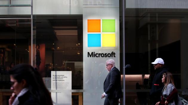 Late last month, Microsoft said it would close its retail stores and take a related pre-tax asset impairment charge of $450 million amid the ongoing coronavirus outbreak. (Bloomberg Photo) Late last month, Microsoft said it would close its retail stores and take a related pre-tax asset impairment charge of $450 million amid the ongoing coronavirus outbreak. (Bloomberg Photo)