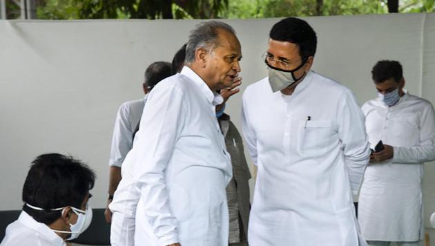 Rajasthan BJP president Satish Poonia said the entire series of events was an attempt by chief minister Ashok Gehlot to save his chair. (PTI PHOTO.) Rajasthan BJP president Satish Poonia said the entire series of events was an attempt by chief minister Ashok Gehlot to save his chair. (PTI PHOTO.)