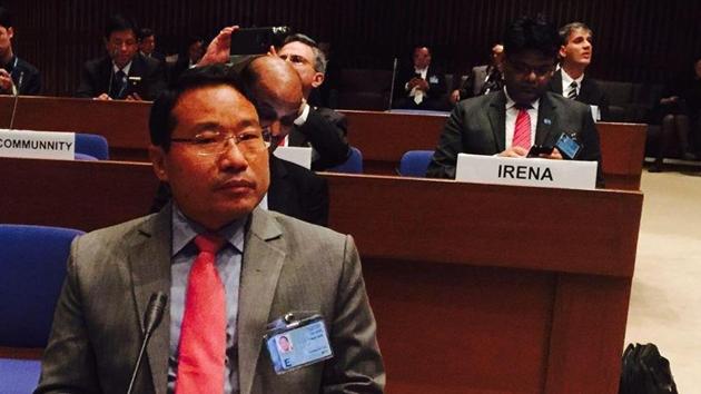 Barshaman Pun, Nepal Water minister. (Facebook) Barshaman Pun, Nepal Water minister. (Facebook)