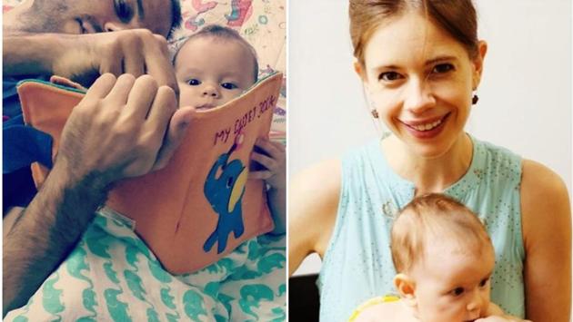 Kalki Koechlin regularly posts pictures of daughter Sappho.