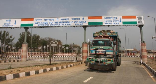 The ICP usually sees an annual trade of around Rs 7,000 crore and Rs 1,000 crore with Afghanistan and Pakistan, respectively.(HT File) The ICP usually sees an annual trade of around Rs 7,000 crore and Rs 1,000 crore with Afghanistan and Pakistan, respectively.(HT File)