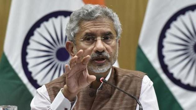 External Affairs Minister S Jaishankar said Prime Minister narendra Modi has sent strong message to the international community of India’s role and contribution to the UN.(HT PHOTO)