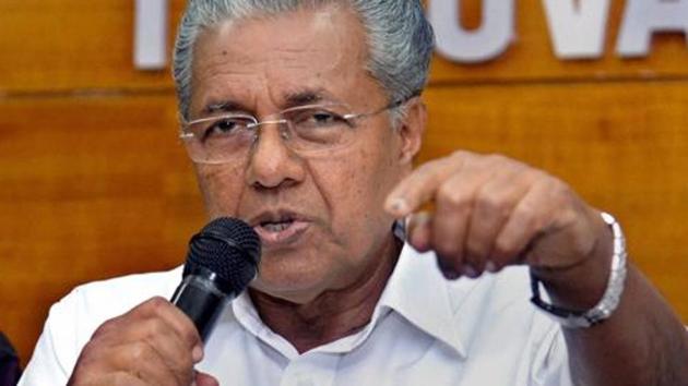 Kerala CM Pinarayi Vijayan had named the places in the capital, where community transmissions have begun.(PTI Photo)