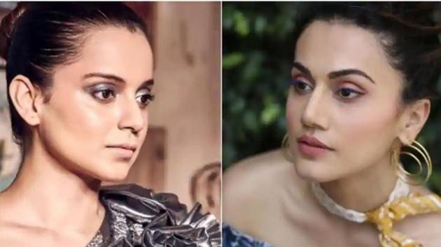 Taapsee Pannu did not name Kangana Ranaut in her tweet but talked about getting graded.