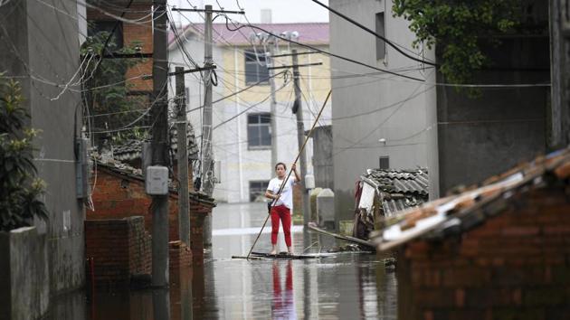 Torrential rains have battered China for two weeks from Chongqing in the southwest to Shanghai on the east coast. (AP Photo) Torrential rains have battered China for two weeks from Chongqing in the southwest to Shanghai on the east coast. (AP Photo)