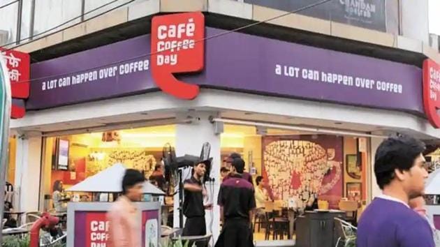 Cafe Coffee Day is a brand owned by Coffee Day Global, a step-down company of Coffee Day Enterprises Ltd (CDEL).(HT Photo)