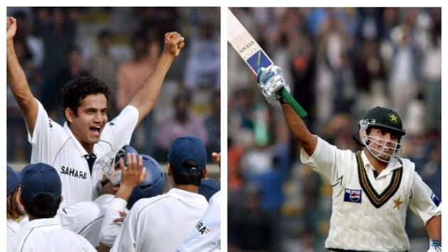 The 2006 Karachi Test saw Irfan Pathan’s hat-trick and Kamran Akmal’s ton. (Getty Images/HT Collage) The 2006 Karachi Test saw Irfan Pathan’s hat-trick and Kamran Akmal’s ton. (Getty Images/HT Collage)