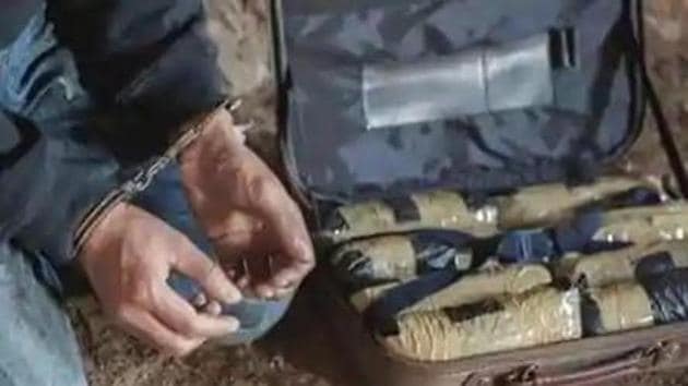 This year’s seizures include 64kg heroin haul from the Ravi river along the India-Pakistan border in Gurdaspur district. (Representational photo) This year’s seizures include 64kg heroin haul from the Ravi river along the India-Pakistan border in Gurdaspur district. (Representational photo)