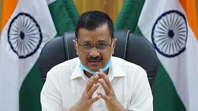 Chief minister of Delhi Arvind Kejriwal during a video press conference in New Delhi. Chief minister of Delhi Arvind Kejriwal during a video press conference in New Delhi.