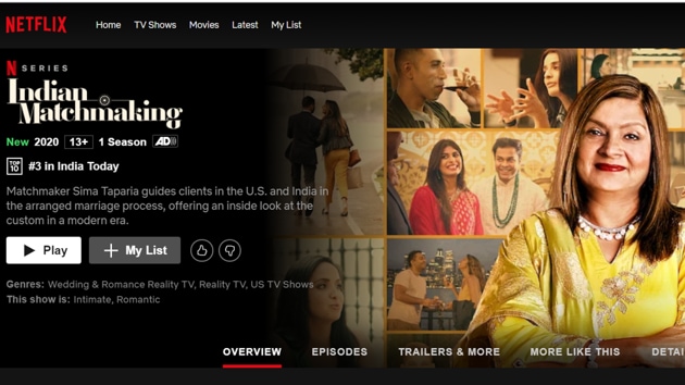 Indian Matchmaking has brought attention to a woe that the onus of sustaining the marriage squarely falls on women. Episode after episode, prospective brides are advised to adjust and compromise and be “flexible”(Screengrab via Netflix)