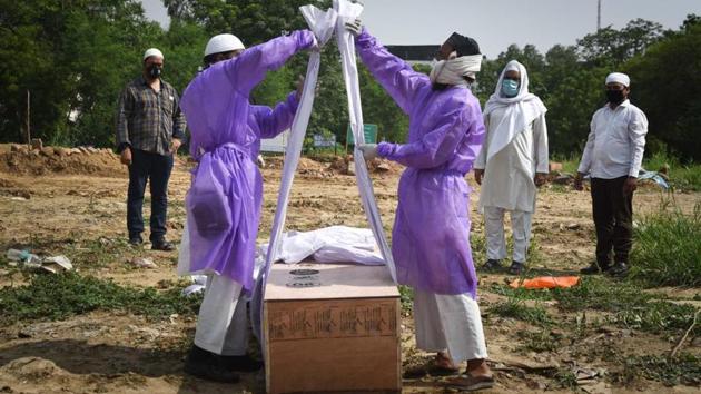 The mortality rate has continuously dipped in the country. (Sanchit Khanna/HT PHOTO/Representative use) The mortality rate has continuously dipped in the country. (Sanchit Khanna/HT PHOTO/Representative use)