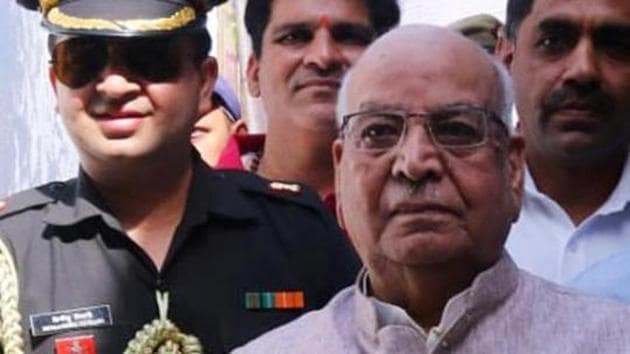 The death of 85-year-old Lal Ji Tandon, who was in a hospital in Uttar Pradesh’s Lucknow, was announced by his son Ashutosh Tandon. (ANI file photo) The death of 85-year-old Lal Ji Tandon, who was in a hospital in Uttar Pradesh’s Lucknow, was announced by his son Ashutosh Tandon. (ANI file photo)