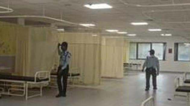 Abhijit More, AAP leader, said, “We have demanded that the civic body should acquire maximum beds in private hospitals as the Covid-19 crisis is worsening day-by-day in the city.” (Pratham Gokhale/HT file photo. Representative image) Abhijit More, AAP leader, said, “We have demanded that the civic body should acquire maximum beds in private hospitals as the Covid-19 crisis is worsening day-by-day in the city.” (Pratham Gokhale/HT file photo. Representative image)