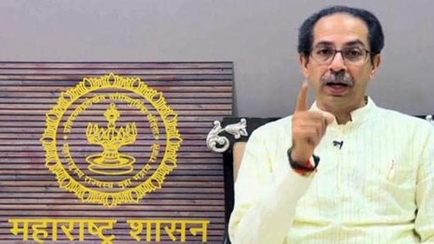 Maharashtra Chief Minister Uddhav Thackeray addresses on COVID19 crisis, in Mumbai on Sunday. (ANI Photo) (ANI) Maharashtra Chief Minister Uddhav Thackeray addresses on COVID19 crisis, in Mumbai on Sunday. (ANI Photo) (ANI)