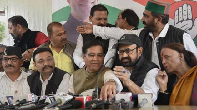 Uttarakhand Congress president Pritam Singh was booked for holding protest rally without permission from district administration.(PTI File Photo)