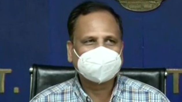 Delhi health minister Satyendar Jain. (ANI) Delhi health minister Satyendar Jain. (ANI)