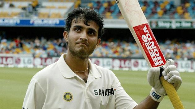 Sourav Ganguly scored a magnificent 144 against Australia in Brisbane 2003.(Getty Images)