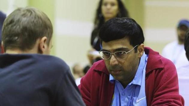 Viswanathan Anand of India(Getty Images)