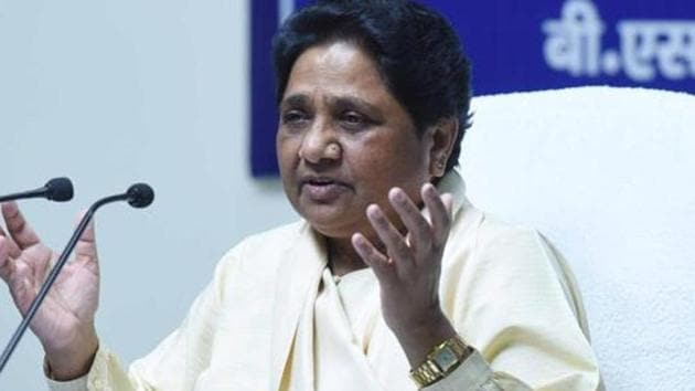 BSP chief Mayawati during her press conference, in Lucknow, Uttar Pradesh.(Subhankar Chakraborty/HT file photo) BSP chief Mayawati during her press conference, in Lucknow, Uttar Pradesh.(Subhankar Chakraborty/HT file photo)