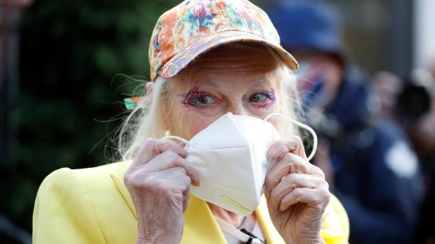 Vivienne Westwood spotted outside the Old Bailey to demonstrate in support of Julian Assange, in London, Britain. (REUTERS/Peter Nicholls) Vivienne Westwood spotted outside the Old Bailey to demonstrate in support of Julian Assange, in London, Britain. (REUTERS/Peter Nicholls)