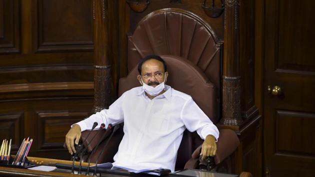 Vice president M Venkaiah Naidu.(PTI)