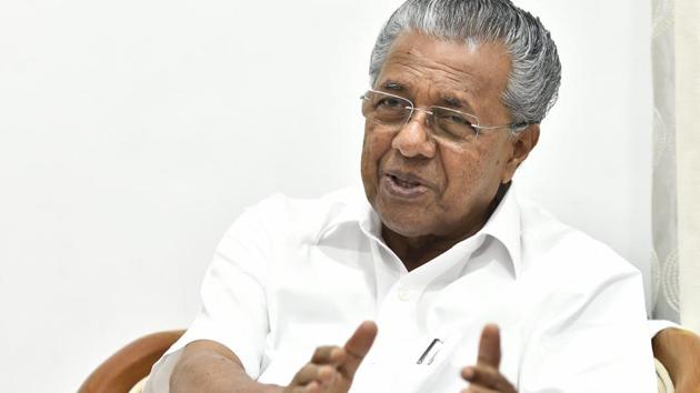 Kerala chief minister Pinarayi Vijayan had defended the government on Wednesday claiming the state was doing better than several others in fighting coronavirus disease.(PTI Photo)