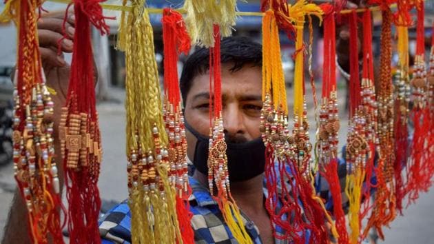 Ahead Of Raksha Bandhan Festival Demand For Chinese Rakhis Fall Hindustan Times