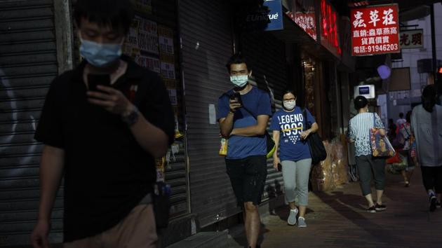 Hong Kong is reeling from another wave of cases as outbreaks elsewhere in Asia are also raising alarms.(AP Photo) Hong Kong is reeling from another wave of cases as outbreaks elsewhere in Asia are also raising alarms.(AP Photo)