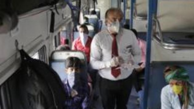 Out of the 230 special passenger trains that are currently operating, 42 trains have an overall occupancy of 75-100% while around 40 are running at less than 30% occupancy and overall the trains are operating at an occupancy of 75%.(AP PHOTO.) Out of the 230 special passenger trains that are currently operating, 42 trains have an overall occupancy of 75-100% while around 40 are running at less than 30% occupancy and overall the trains are operating at an occupancy of 75%.(AP PHOTO.)
