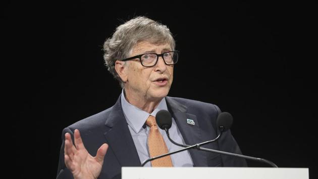 US billionaire Bill Gates has invested US $100 million to find a Covid-19 vaccine.(AP File Photo)