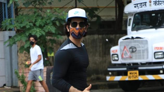 Vardhan Puri snapped in Juhu.
