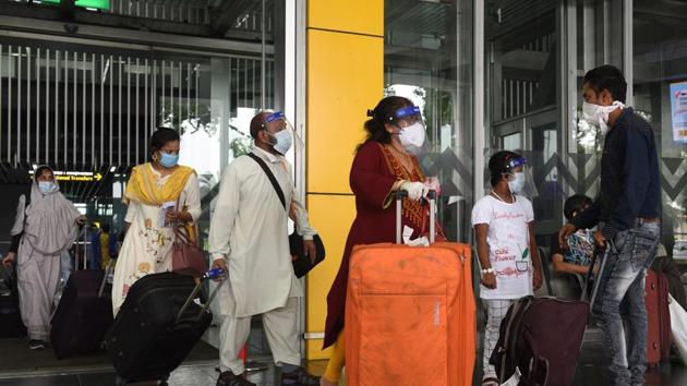 Only a small percentage of domestic flights are operating since late March due to spread of coronavirus disease. (HT Photo) Only a small percentage of domestic flights are operating since late March due to spread of coronavirus disease. (HT Photo)