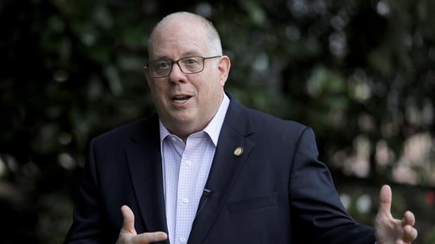 Maryland governor Larry Hogan criticized President Donald Trump repeatedly in his upcoming book, “Still Standing: Surviving Cancer, Riots, a Global Pandemic and the Toxic Politics that Divide America,” which is set for release July 28.(AP Photo) Maryland governor Larry Hogan criticized President Donald Trump repeatedly in his upcoming book, “Still Standing: Surviving Cancer, Riots, a Global Pandemic and the Toxic Politics that Divide America,” which is set for release July 28.(AP Photo)